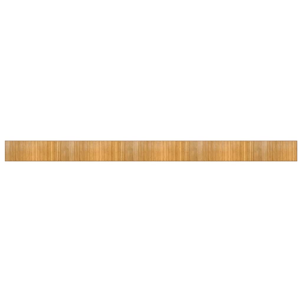 Vidaxl vloerkleed rechthoekig 70x1000 cm bamboe naturel