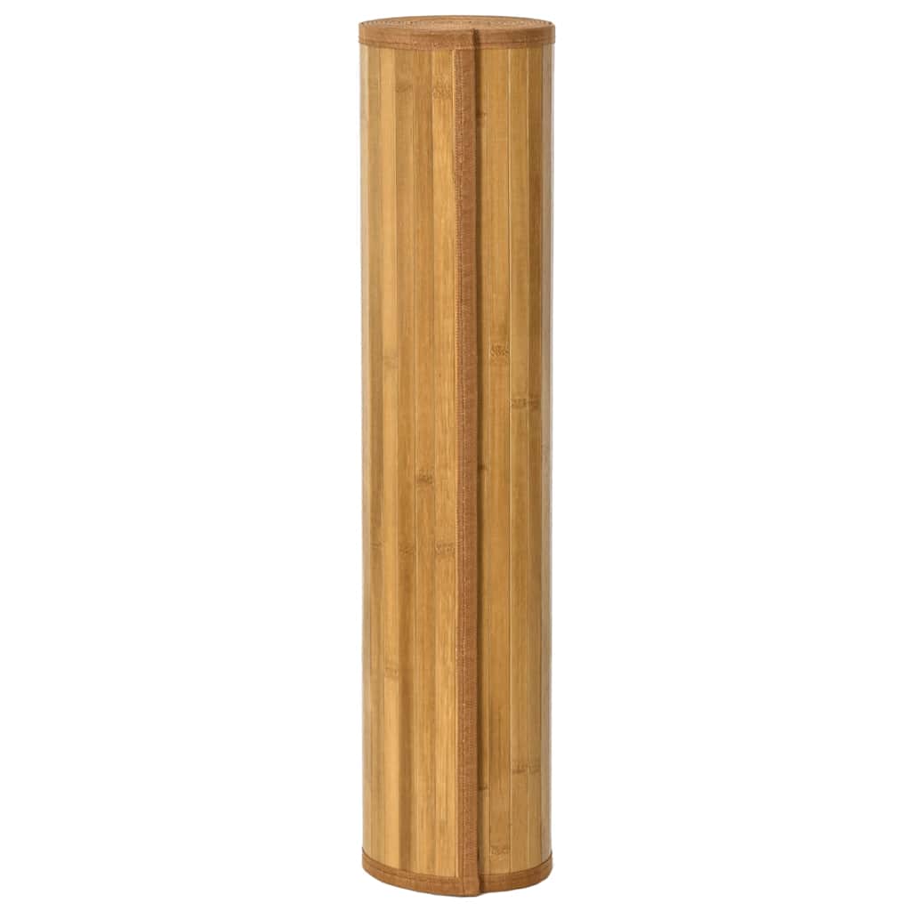 Vidaxl vloerkleed rechthoekig 100x300 cm bamboe naturel