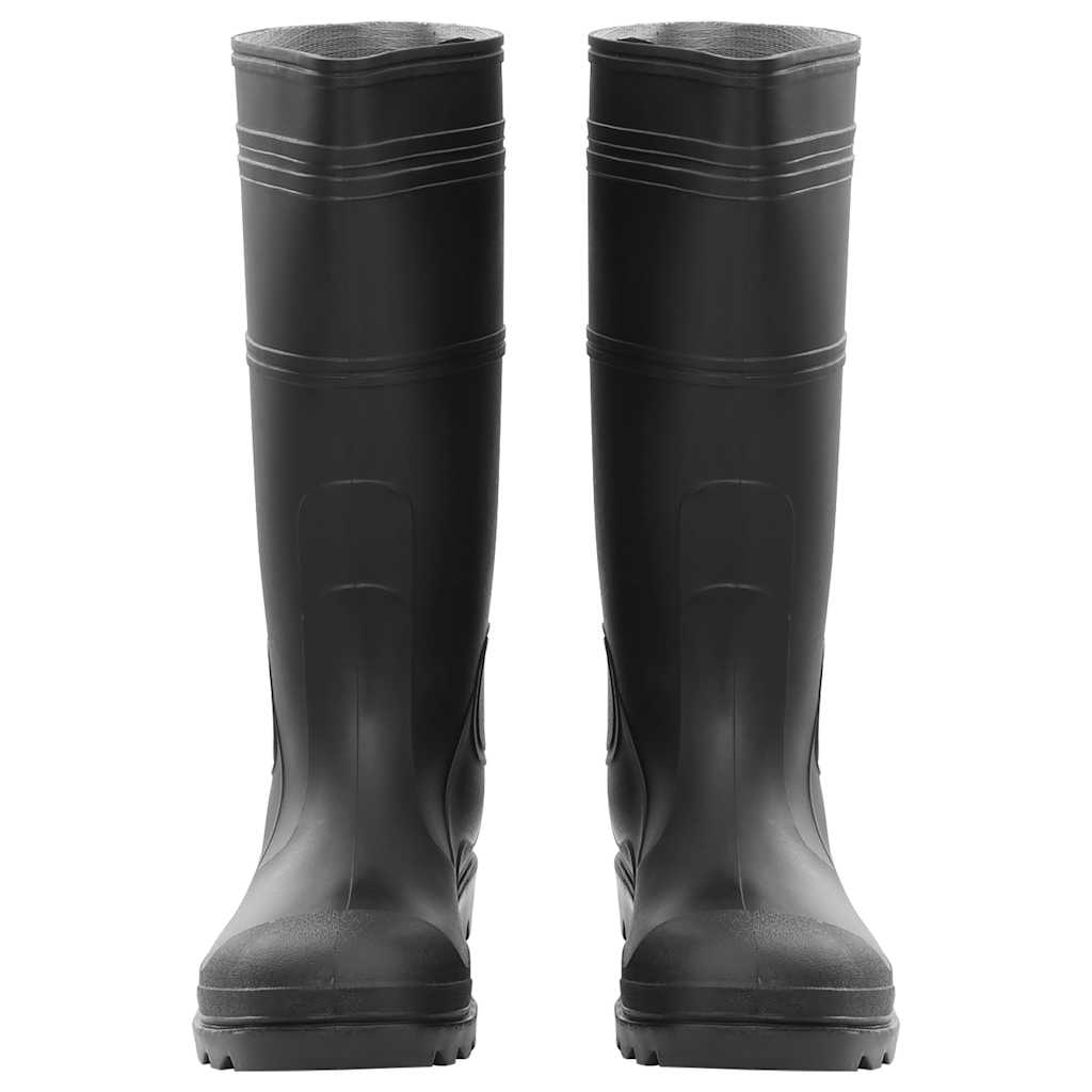 Vidaxl regenlaarzen maat 44 pvc zwart