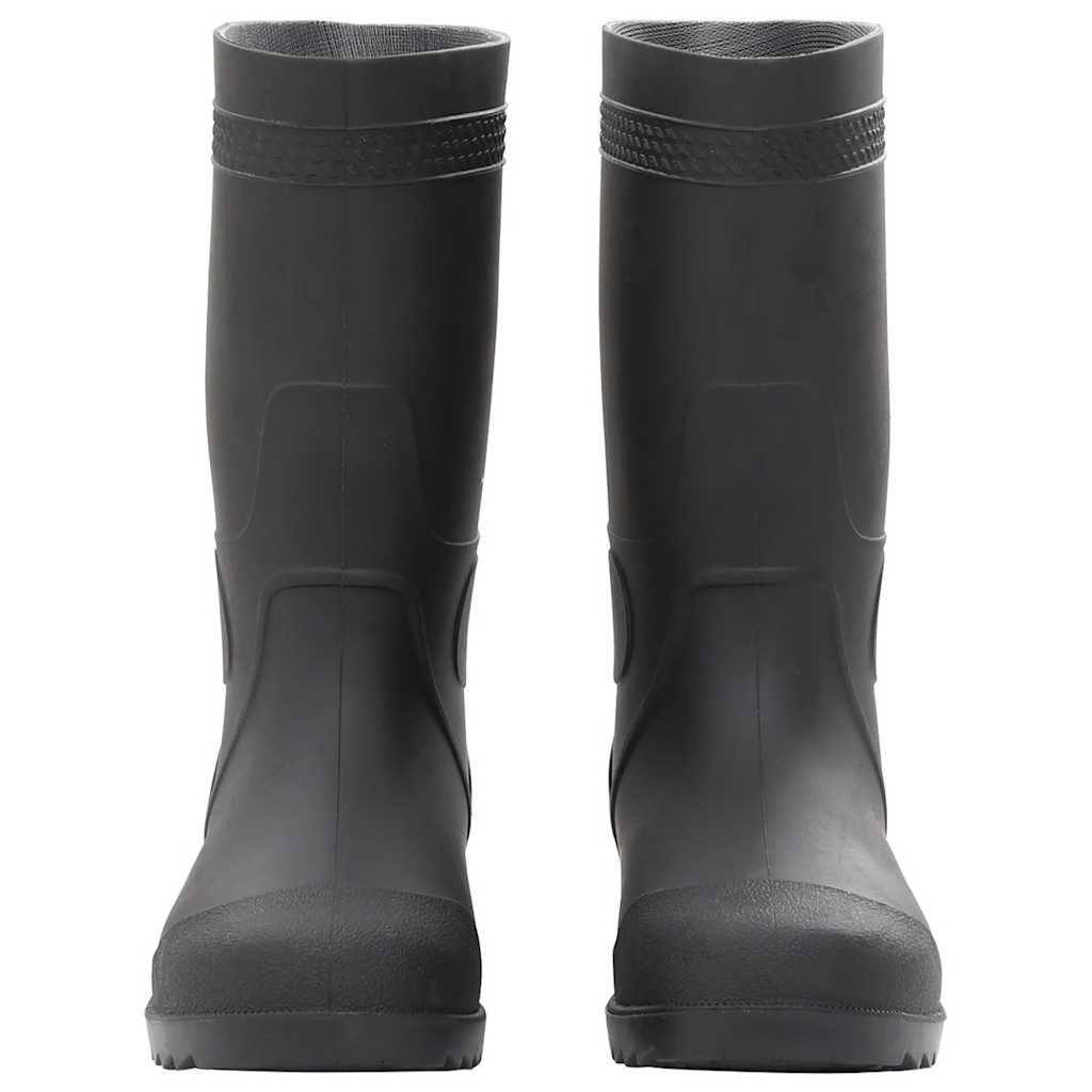 Vidaxl regenlaarzen maat 39 pvc zwart