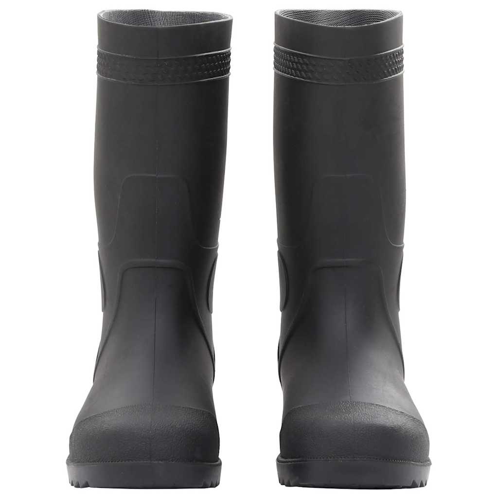 Vidaxl regenlaarzen maat 40 pvc zwart