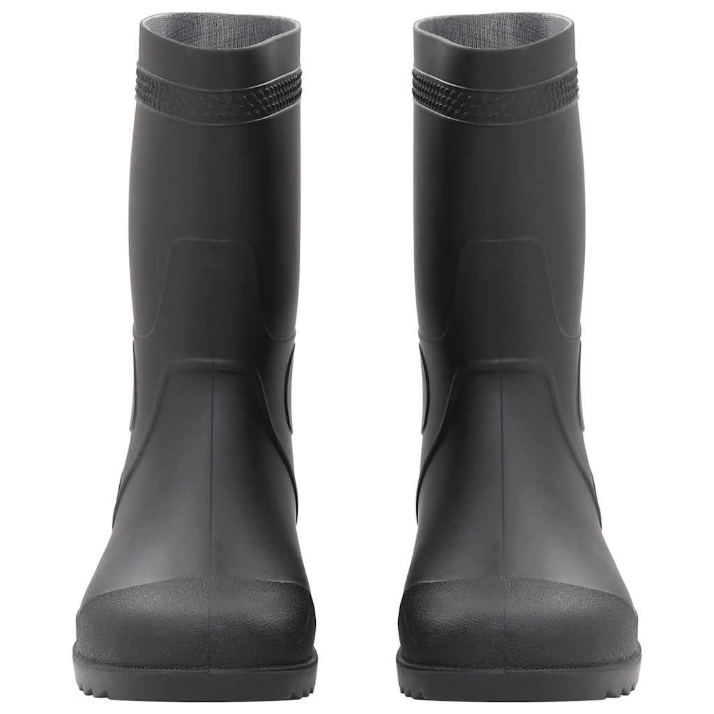 Vidaxl regenlaarzen maat 46 pvc zwart