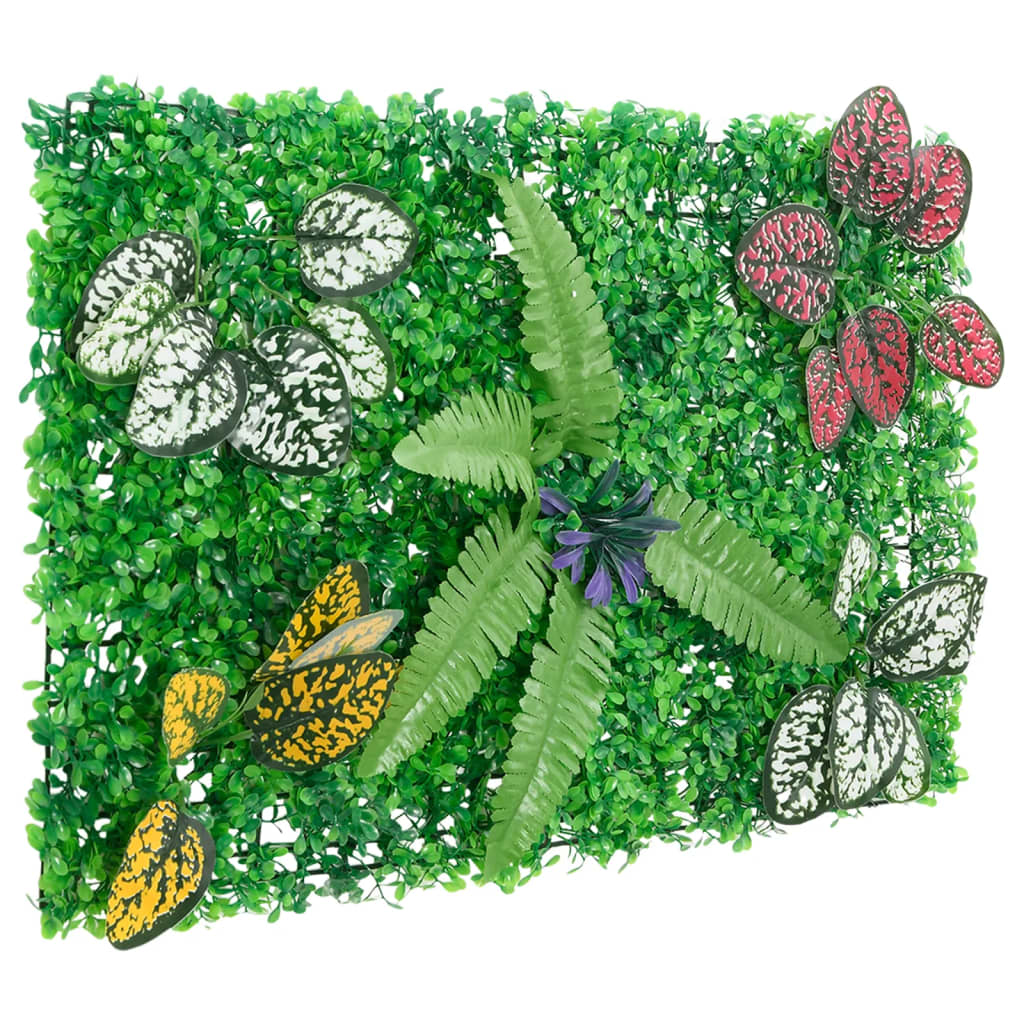 Vidaxl hek met kunstplanten 24 st 40x60 cm groen