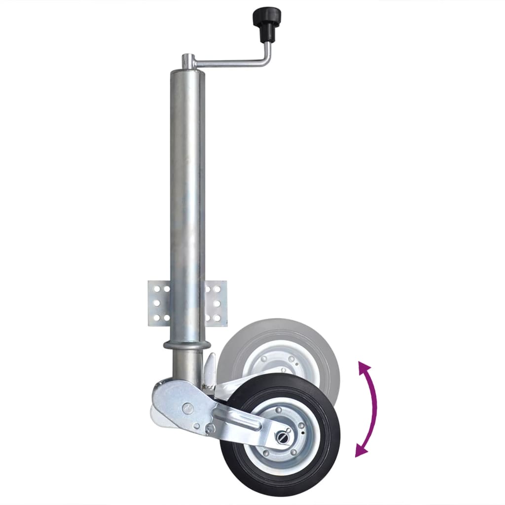 Vidaxl neuswiel met wielblokken 60 mm