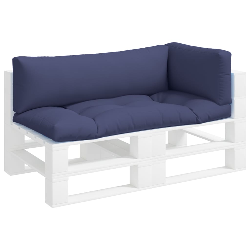 Vidaxl palletkussens 3st oxford stof marineblauw