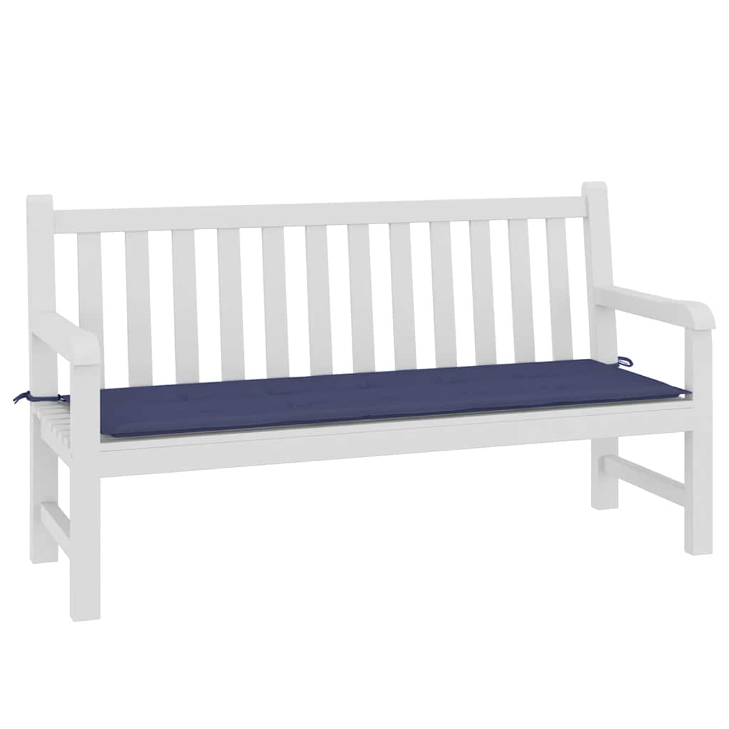 Vidaxl tuinbankkussen 150x50x4 cm oxford stof marineblauw