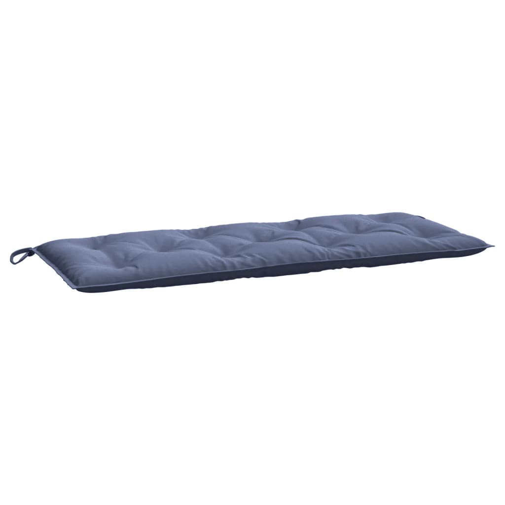 Vidaxl tuinbankkussens 2 st 120x50x7 cm oxford stof marineblauw