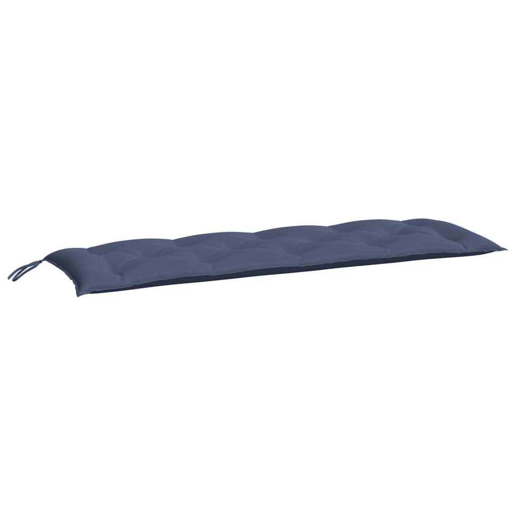 Vidaxl tuinbankkussens 2 st 150x50x7 cm oxford stof marineblauw