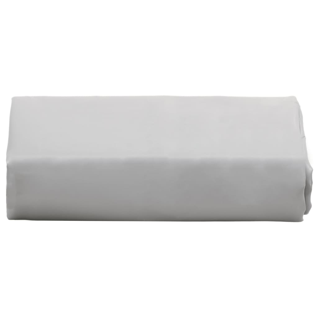 Vidaxl dekzeil 650 g m² ø 2,2 m grijs
