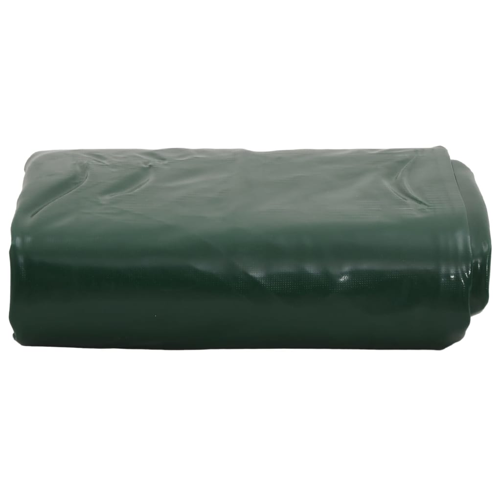 Vidaxl dekzeil 650 g m² ø 3 m groen