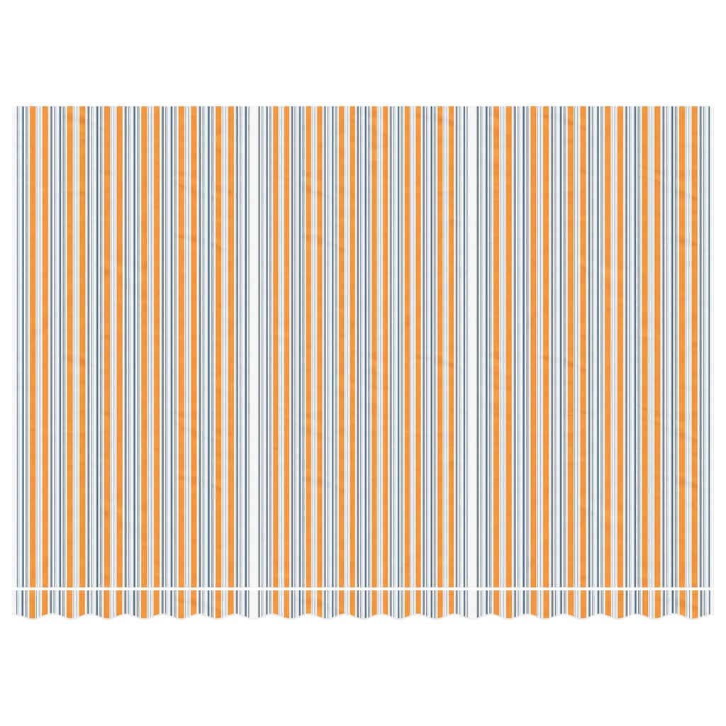 Vidaxl vervangingsdoek voor luifel gestreept 4,5x3 m meerkleurig