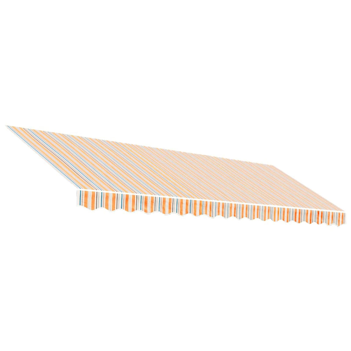 Vidaxl vervangingsdoek voor luifel 450x350 cm polyester meerkleurig