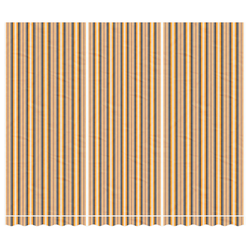 VidaXL vervangingsdoek voor luifel gestreept 4,5x3,5 m meerkleurig