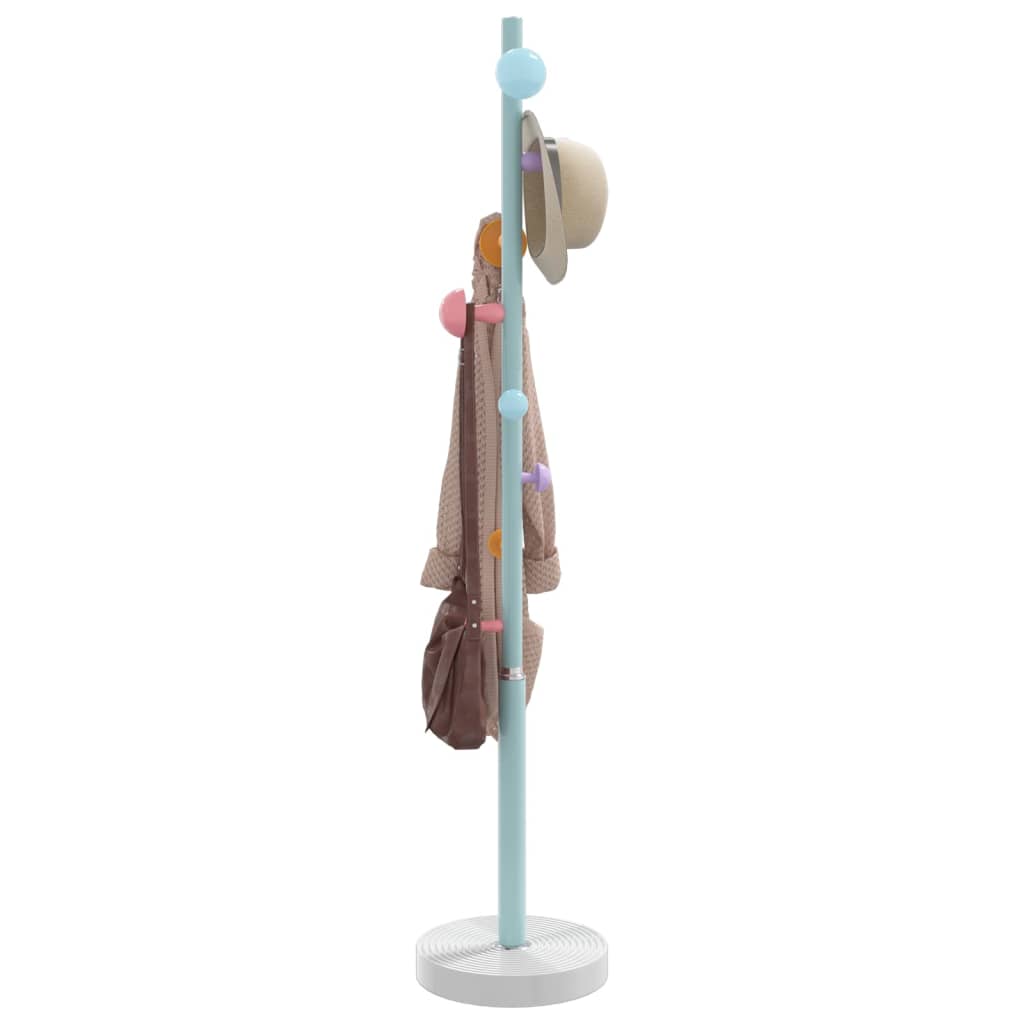 Vidaxl kapstok 172 cm poedercoat ijzerblauw