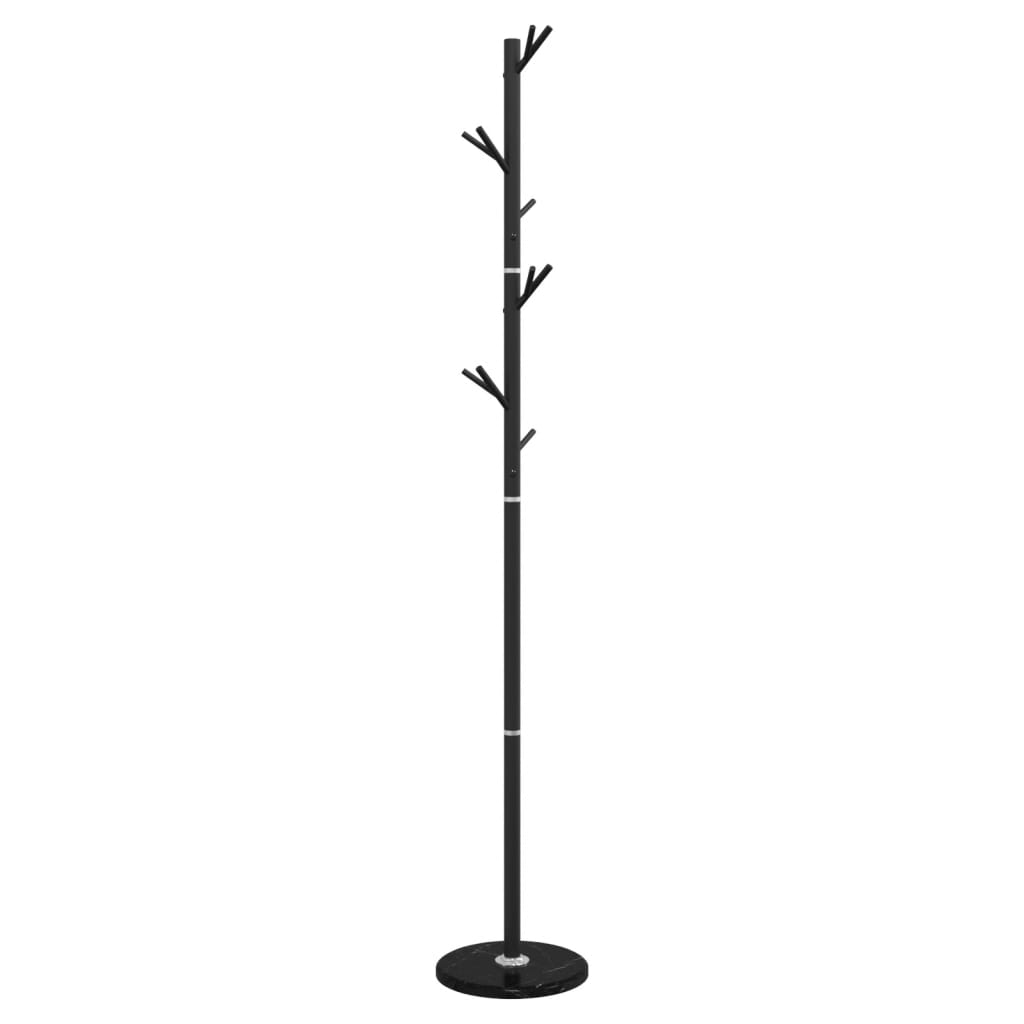 Vidaxl kapstok 175 cm poedercoat ijzer zwart