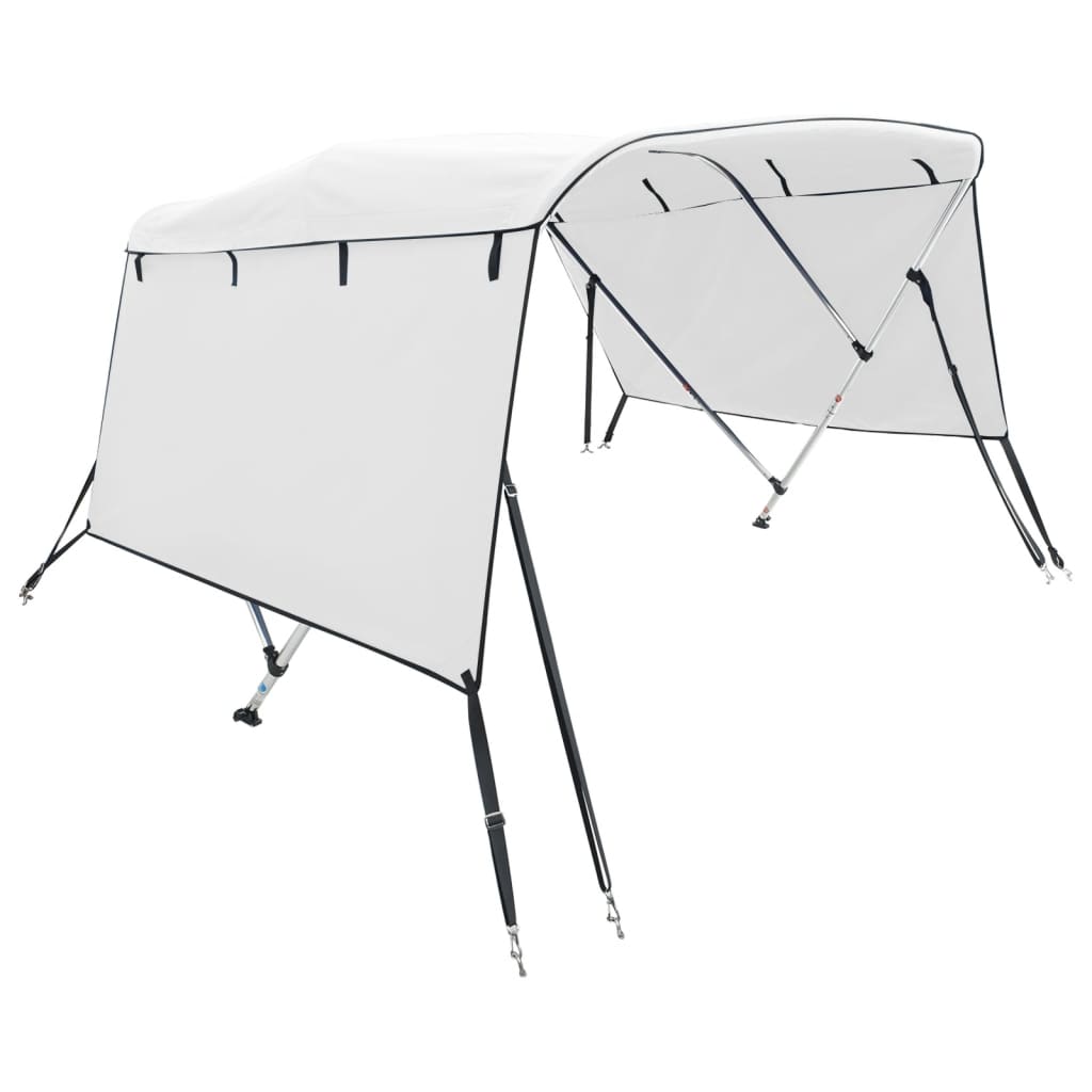 Vidaxl biminitop 3 bogen met zijwanden 183x(185-198)x137 cm