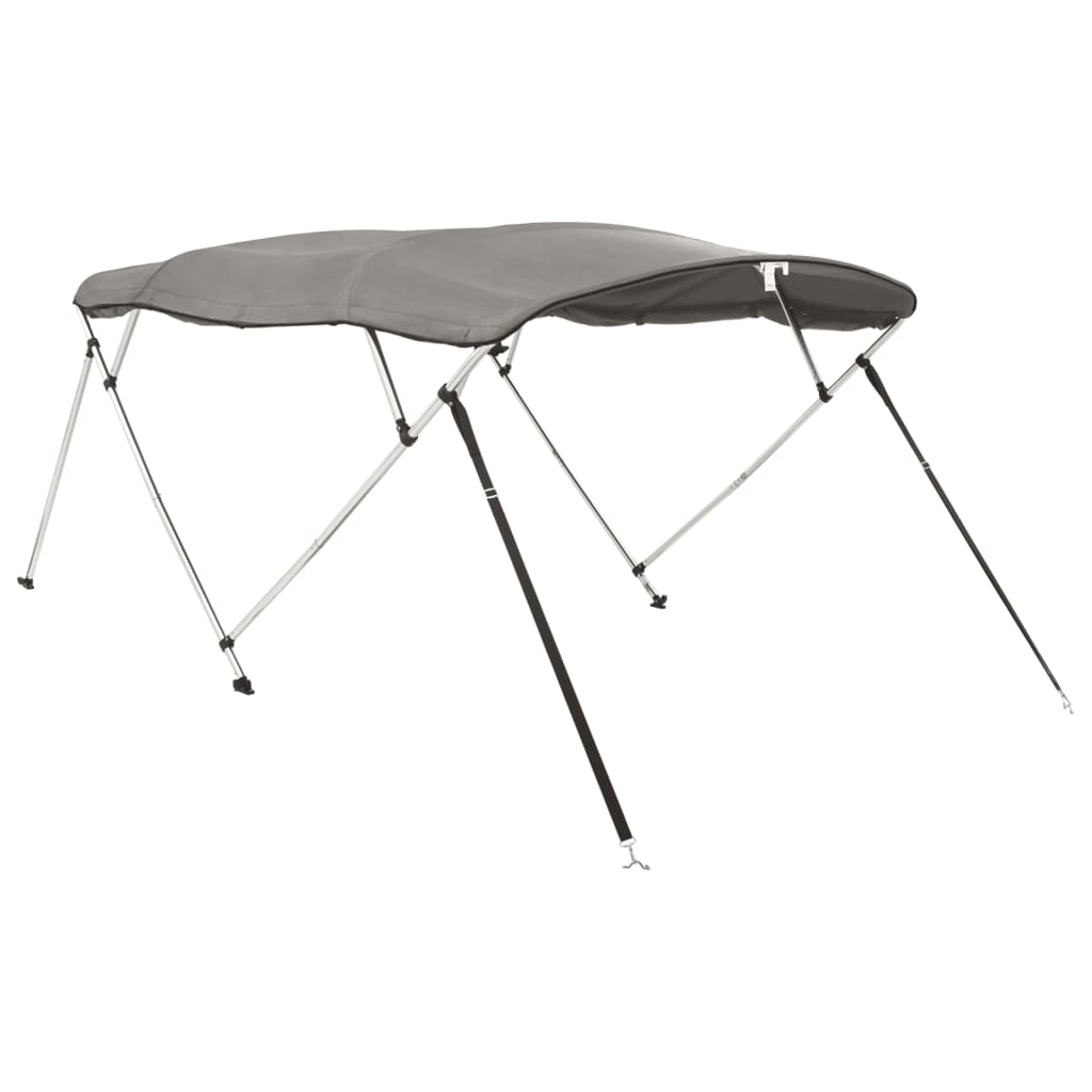 Vidaxl biminitop 4 bogen met zijwanden 243x(185-198)x137 cm