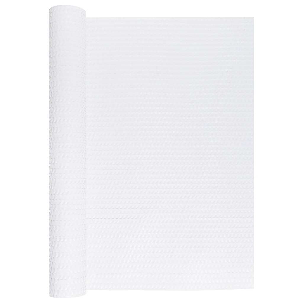 Vidaxl balkonscherm 400x80 cm polyrotan wit