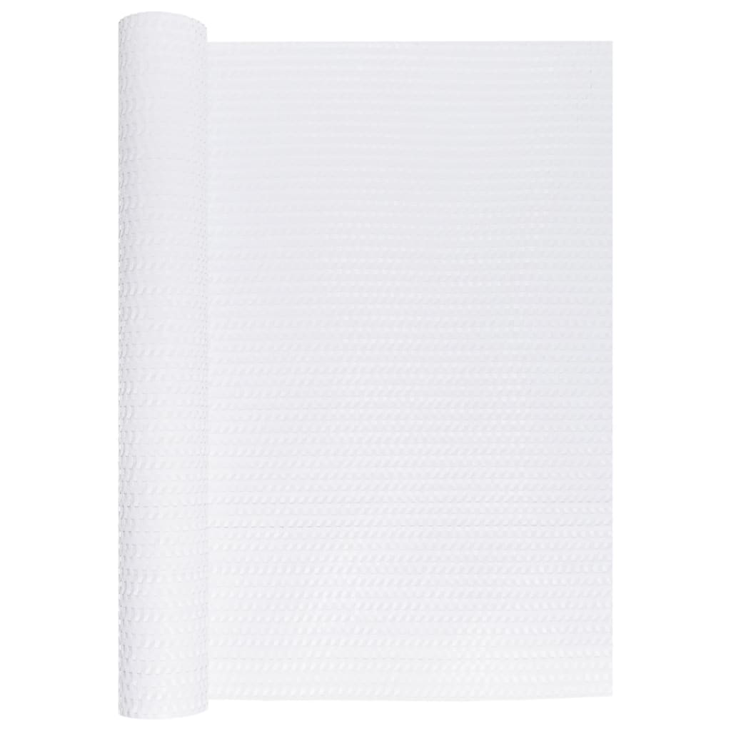 Vidaxl balkonscherm 500x100 cm polyrotan wit