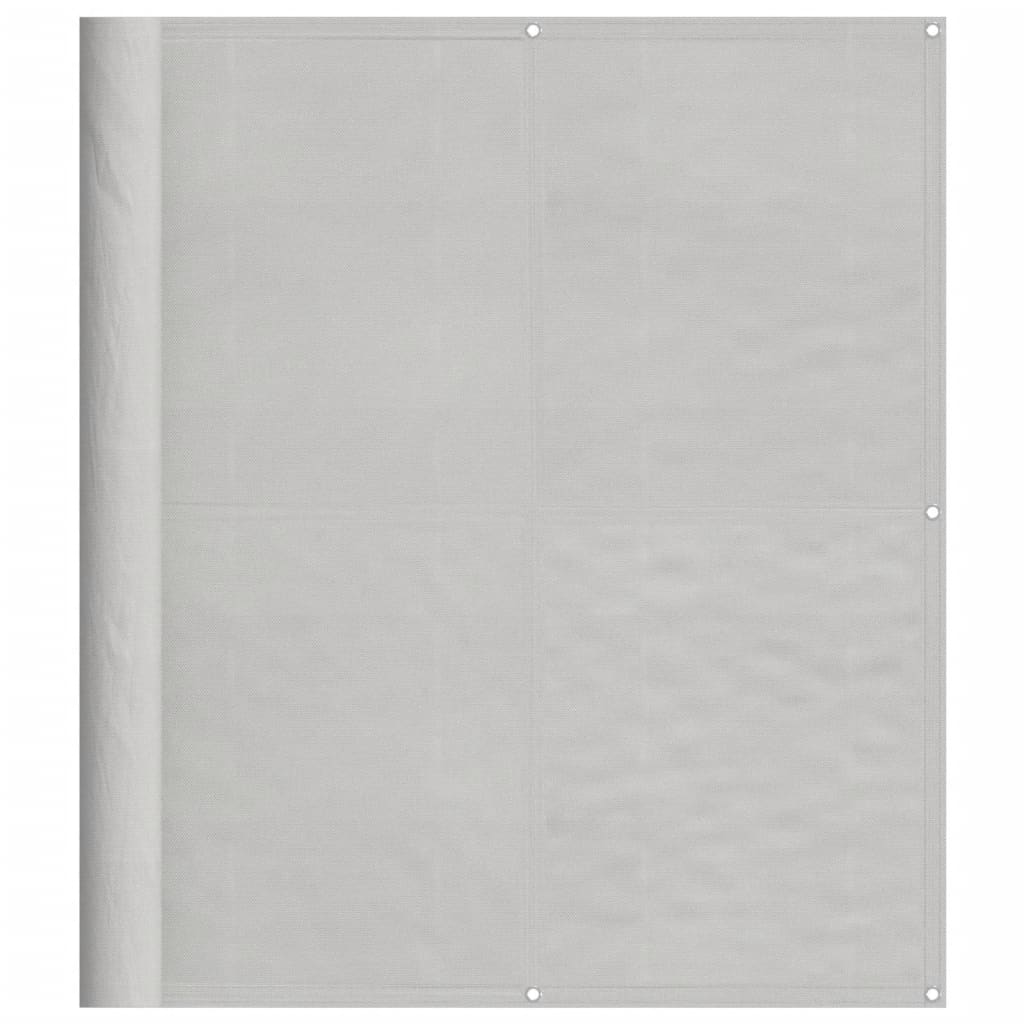 Vidaxl balkonscherm 120x800 cm 100% oxford polyester lichtgrijs