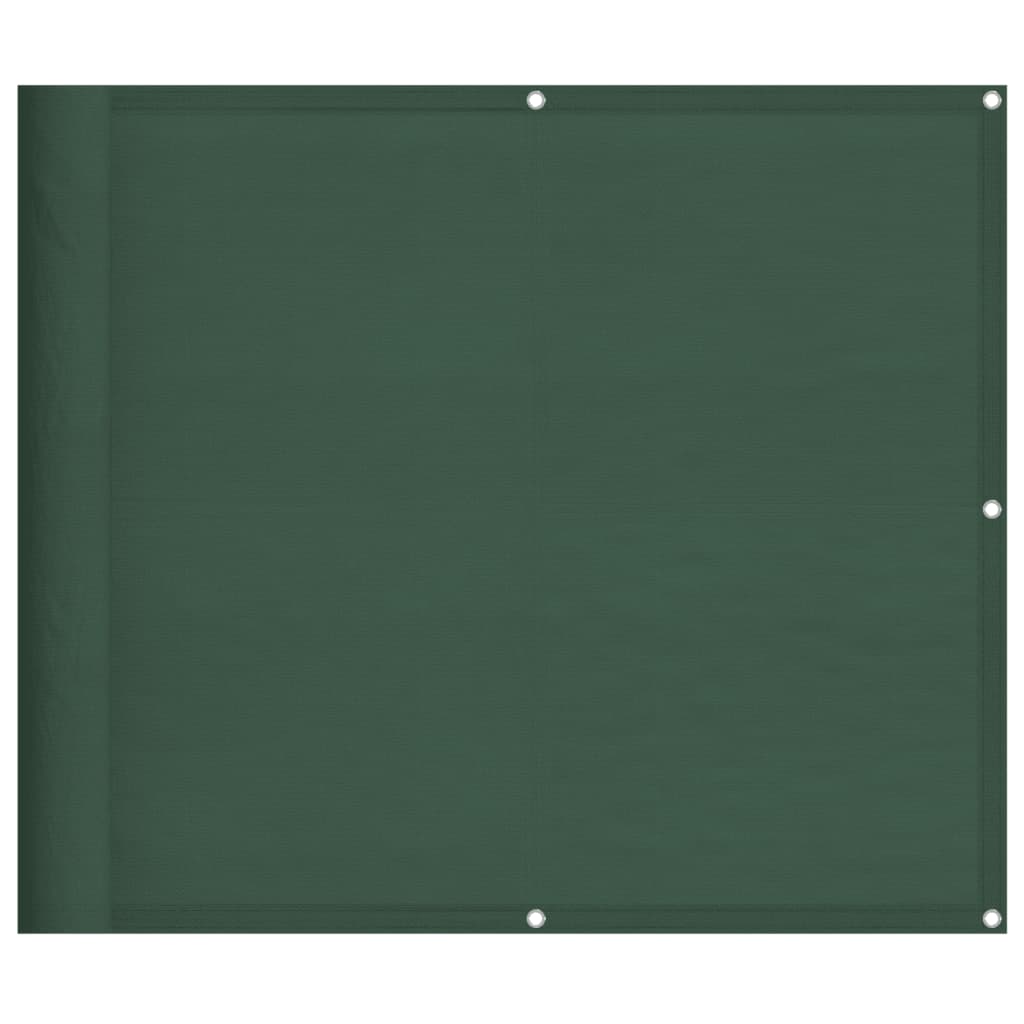 Vidaxl balkonscherm 90x700 cm 100% oxford polyester donkergroen
