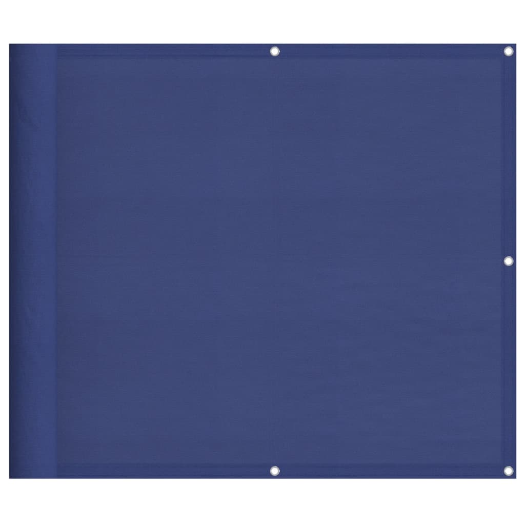 Vidaxl balkonscherm 90x700 cm 100% oxford polyester blauw