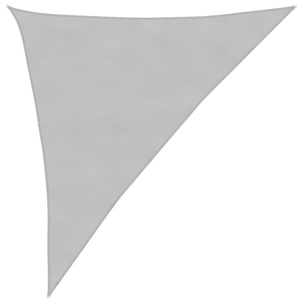 Vidaxl zonnezeil 3x4x5m 100% polyester oxford lichtgrijs