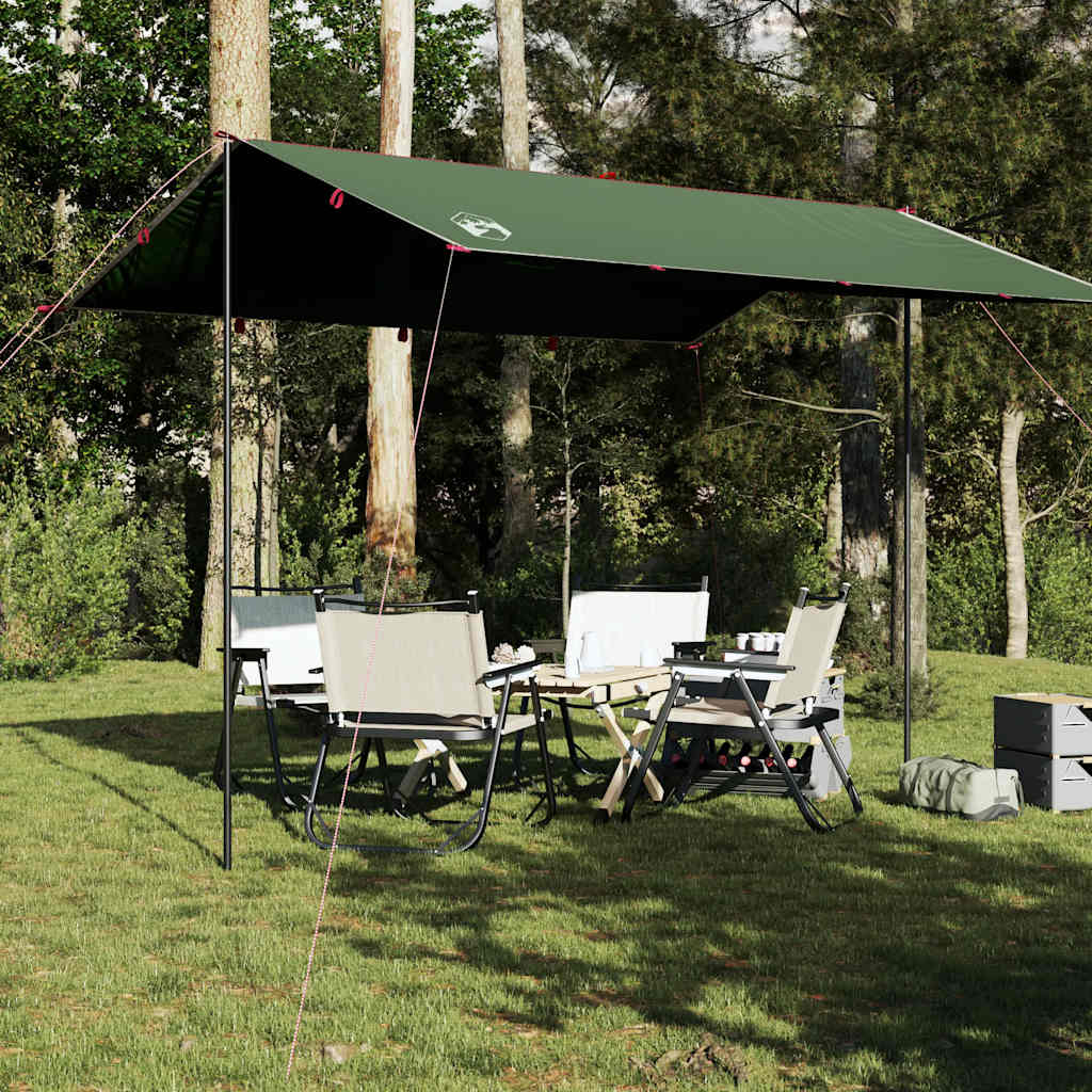 Vidaxl kampeerluifel waterdicht 360x294 cm groen