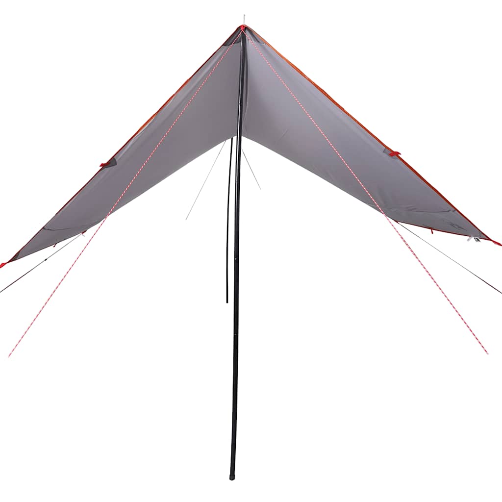 Vidaxl kampeerluifel waterdicht 430x380x210 cm oranje