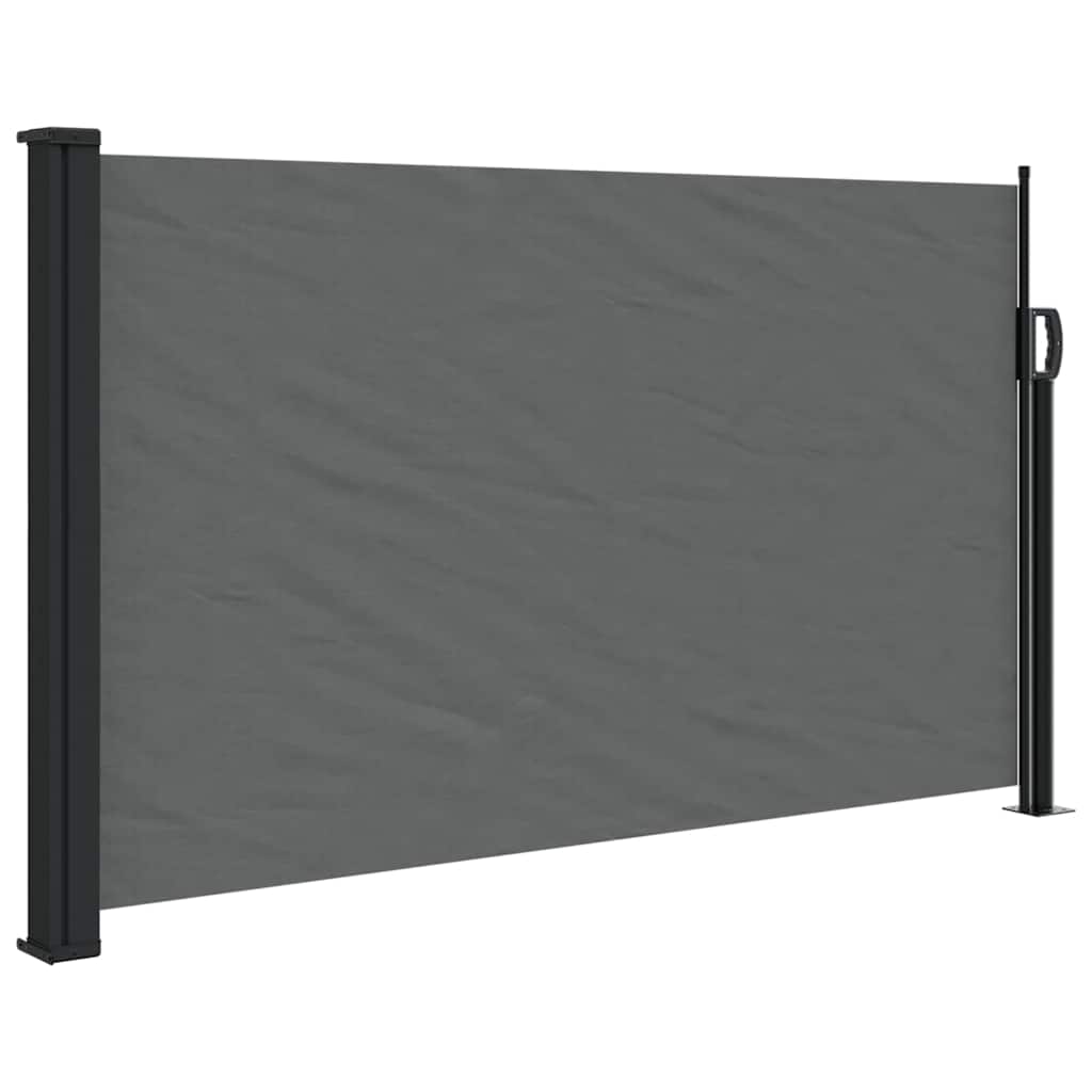 Vidaxl uitschuifbaar zijluifel antraciet 117x300 cm