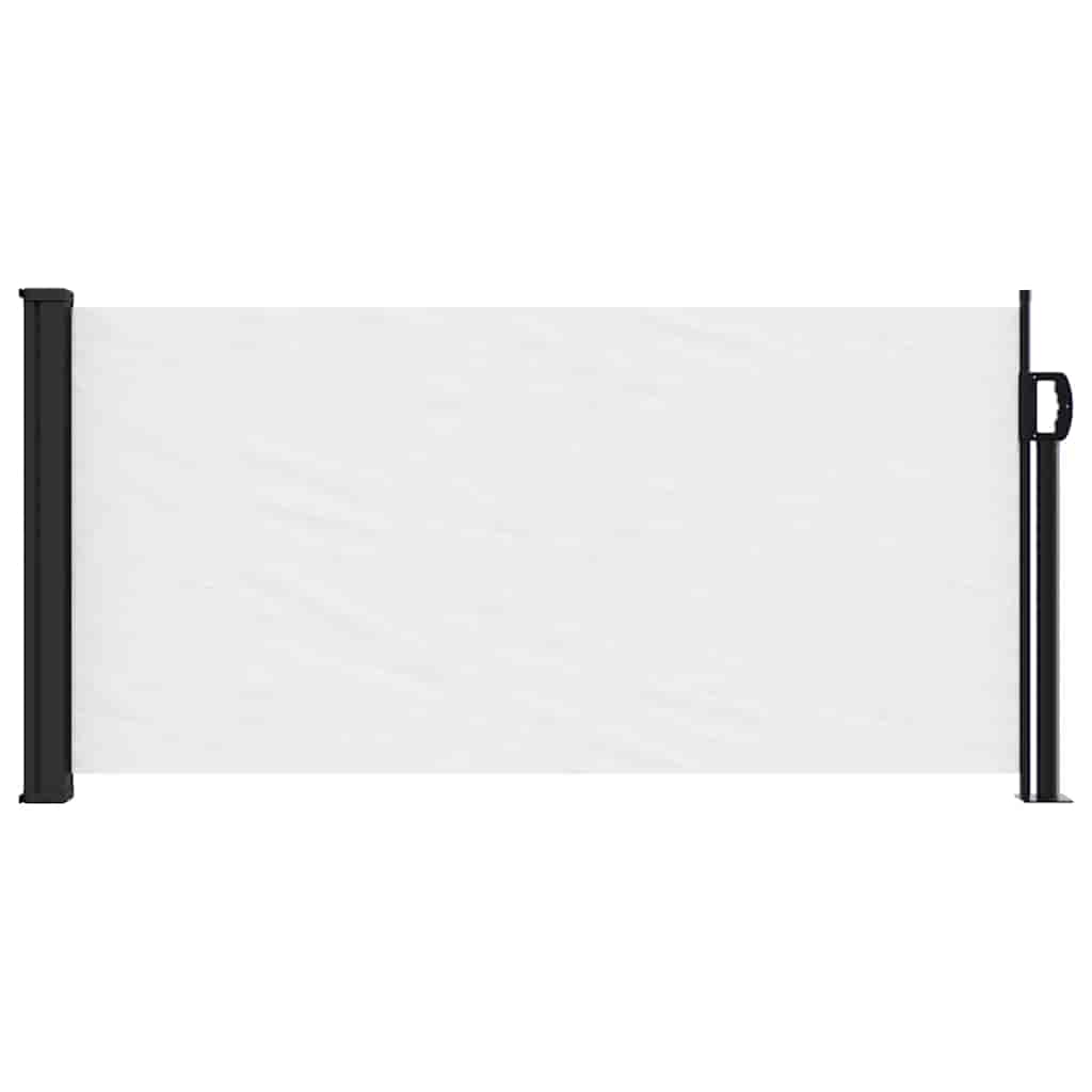 Vidaxl windscherm uittrekbaar 100x500 cm wit