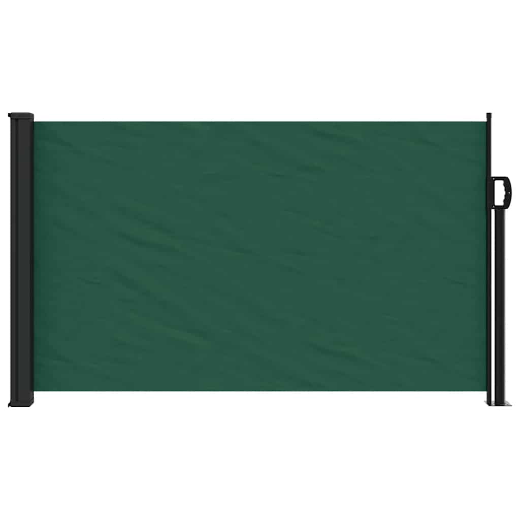 Vidaxl windscherm uittrekbaar 120x500 cm donkergroen