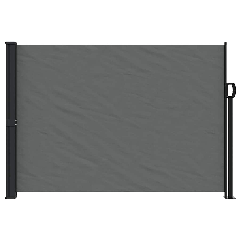 Vidaxl uitschuifbaar zijluifel antraciet 140x600 cm