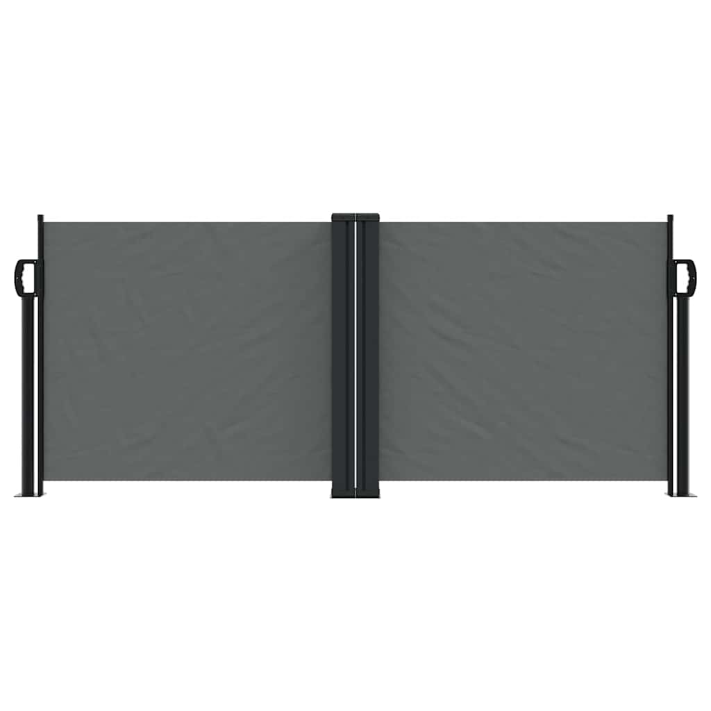 Vidaxl windscherm uittrekbaar 100x600 cm antraciet