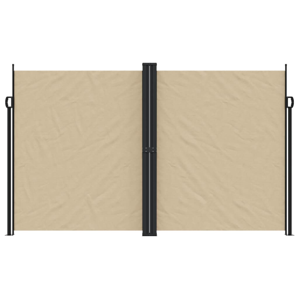 Vidaxl windscherm uittrekbaar 200x600 cm beige