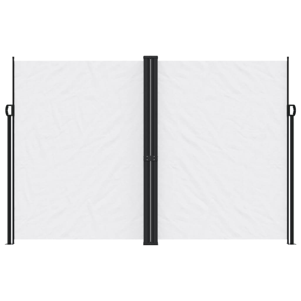 Vidaxl windscherm uittrekbaar 220x1000 cm wit