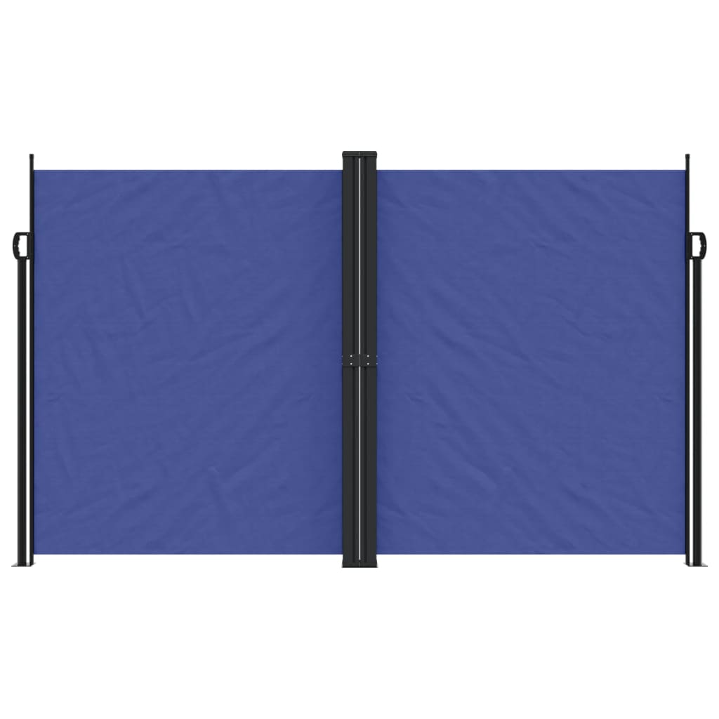 Vidaxl tuinscherm uittrekbaar 200x1200 cm blauw