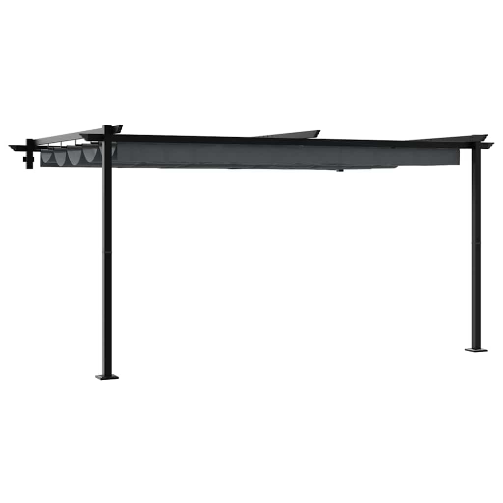 Vidaxl prieel antraciet 400 x 300 x 200 cm polyester