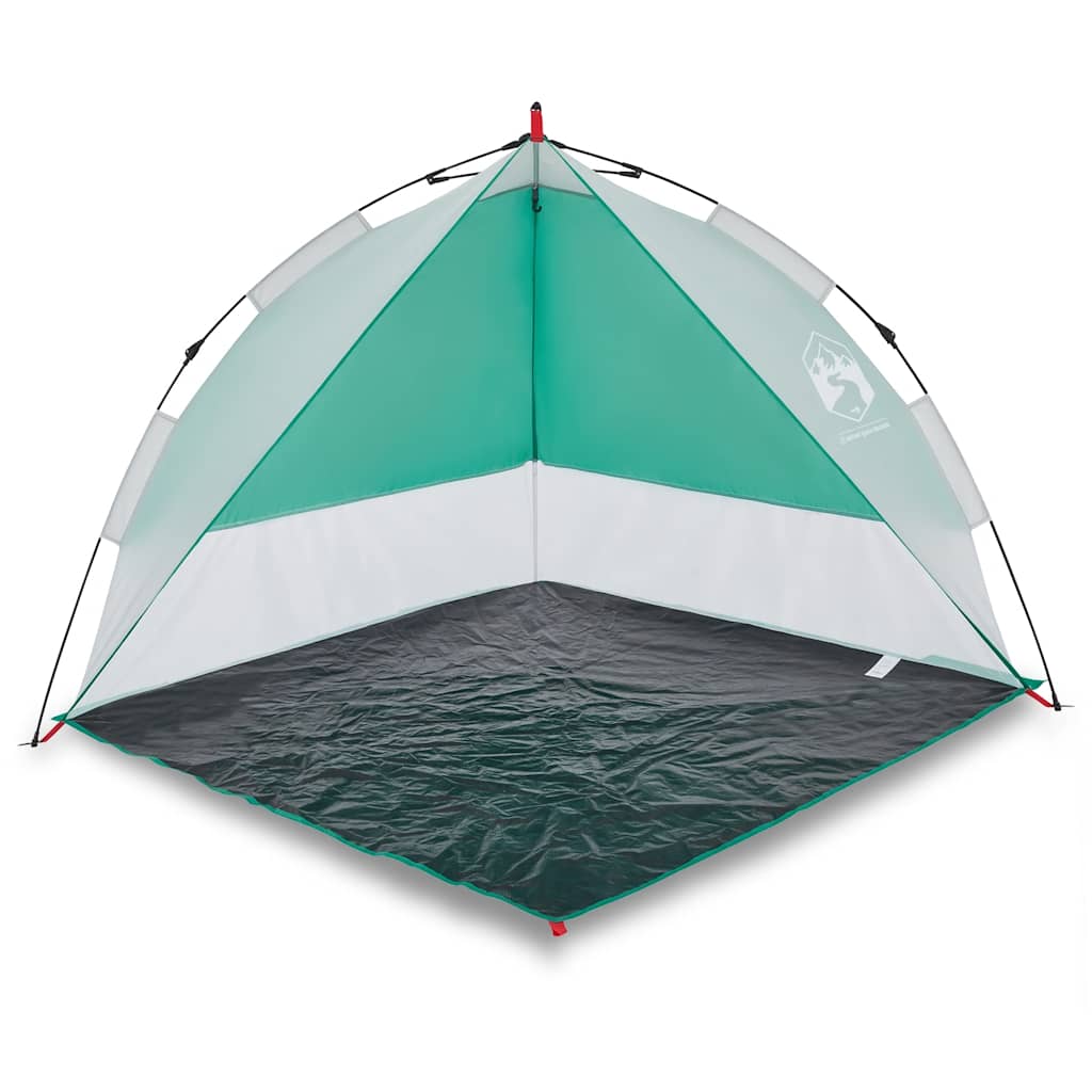 Vidaxl strandtent waterdichte snelontgrendeling zeegroen