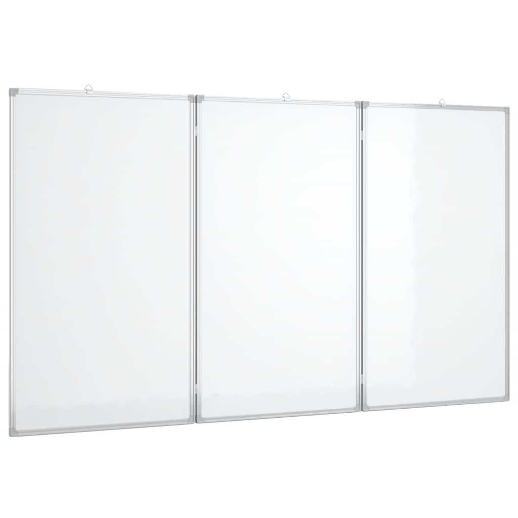 Vidaxl whiteboard magnetisch inklapbaar 120x100x1,7 cm aluminium