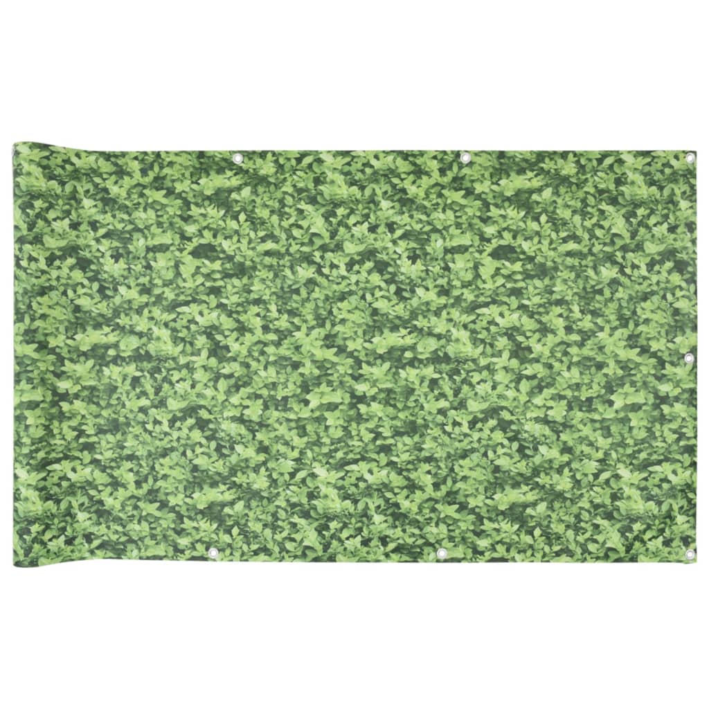 VidaXL Plantpatroon plantenpatroon 1000x75 cm PVC groen