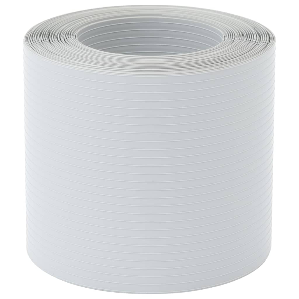 Vidaxl tuinschermen 10 st 252,5x19m pvc lichtgrijs