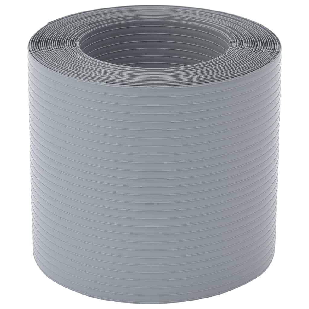 Vidaxl tuinschermen 10 st 252,5x19m pvc grijs