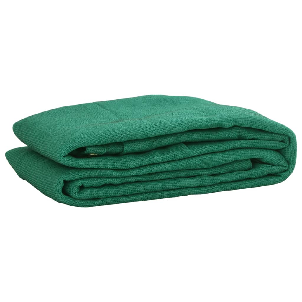 VidaXL Aanhangwagennet 3x5m HDPE groen