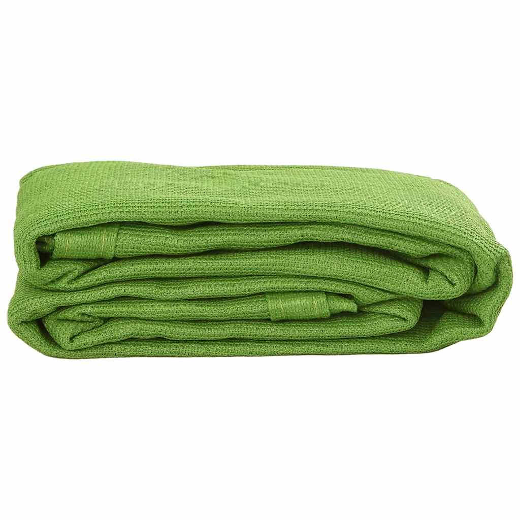 Vidaxl tenttapijt 400x700 cm hdpe lichtgroen
