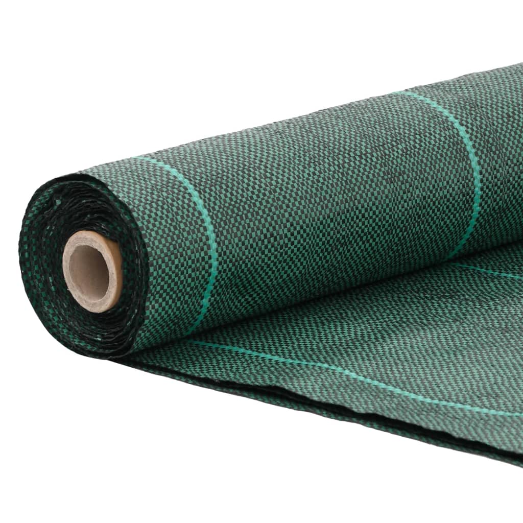 Vidaxl worteldoek 1,5x5 m polypropeen groen