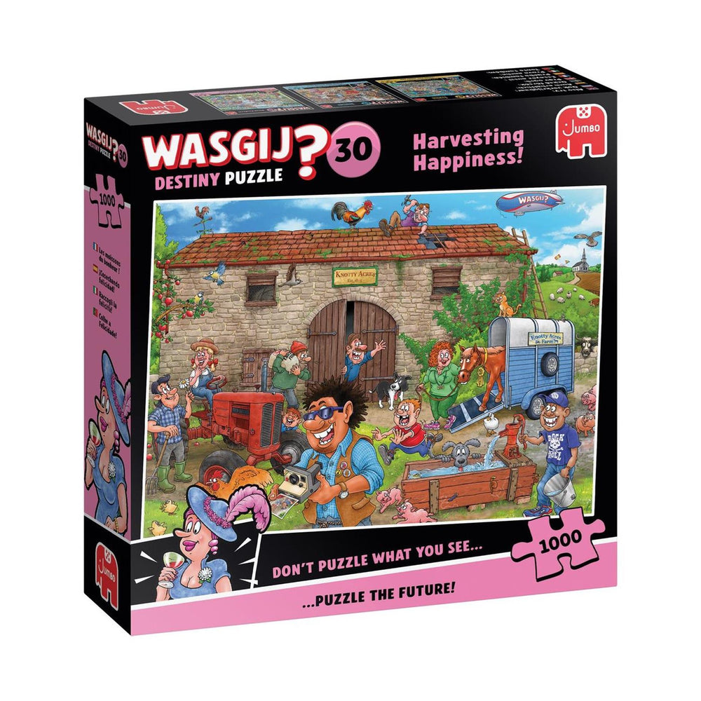 Jumbo wasgij destiny 30 - een gelukkige oogst! - 1000 stukjes puzzel - legpuzzel voor volwassenen - vanaf 12 jaar puzzels
