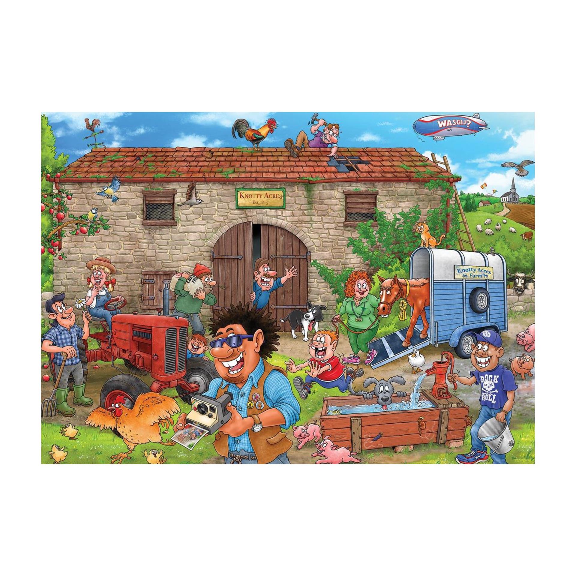 Jumbo wasgij puzzel een gelukkige oogst 1000st