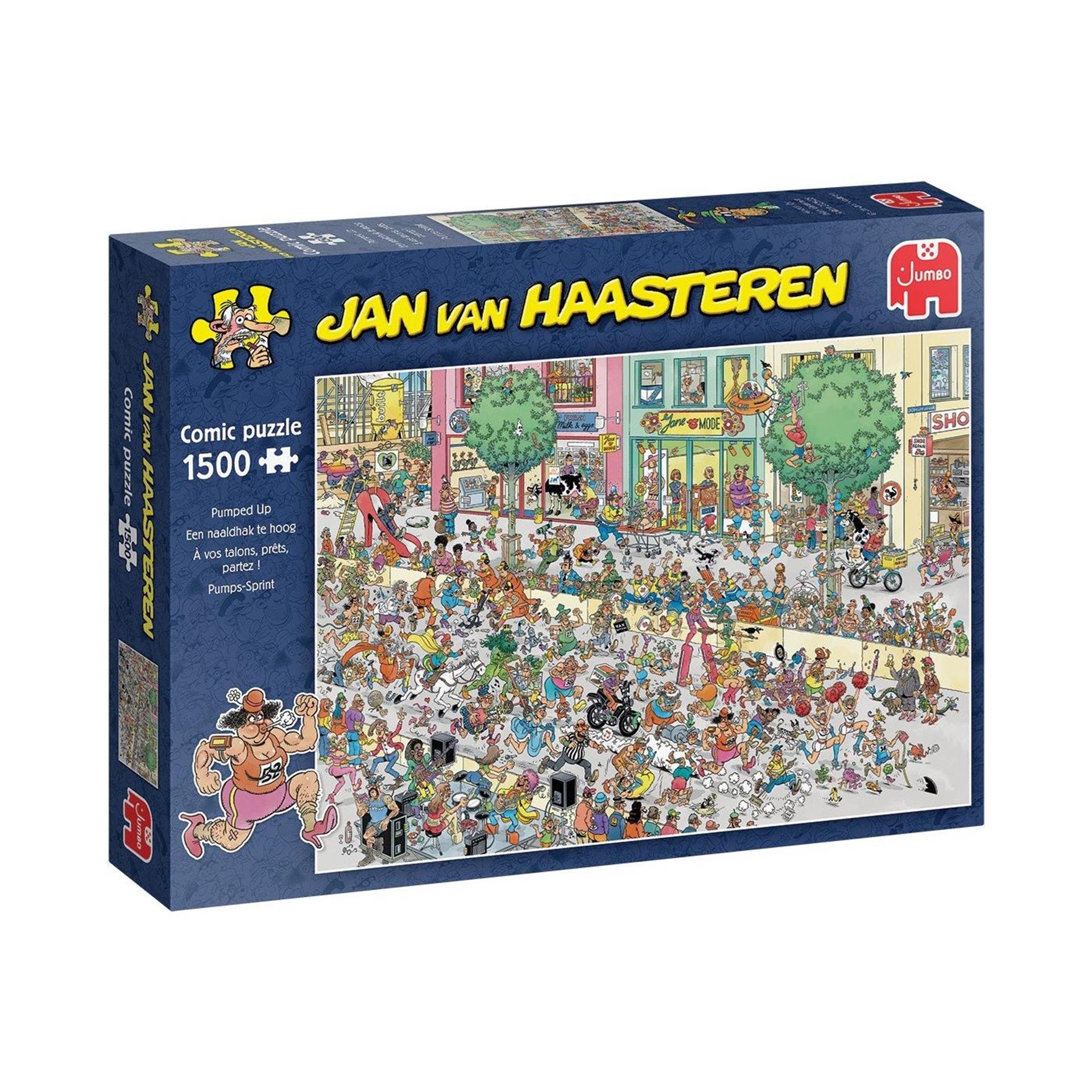 Jumbo jvh puzzel een naaldhak te hoog 1500pcs