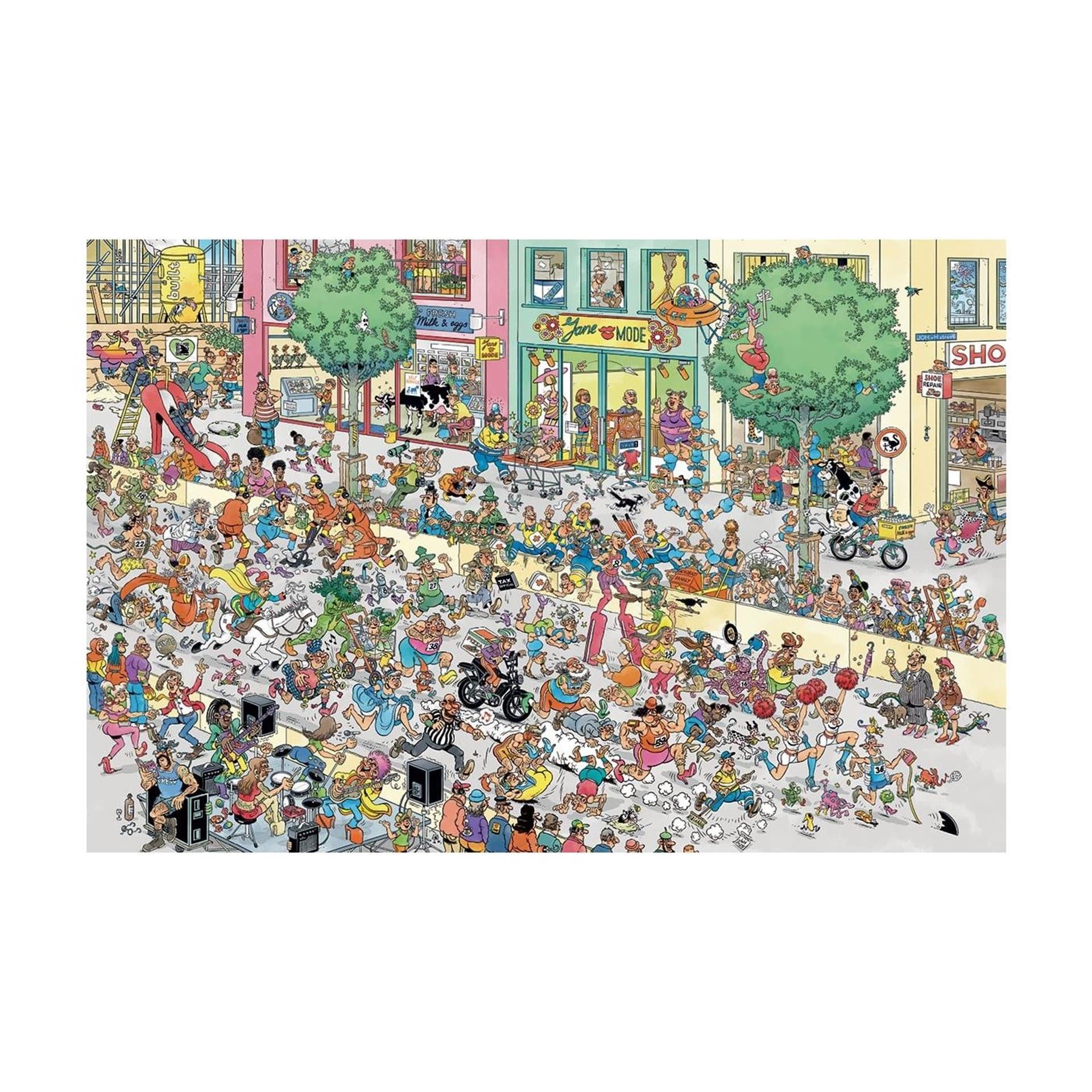 Jumbo jvh puzzel een naaldhak te hoog 1500pcs